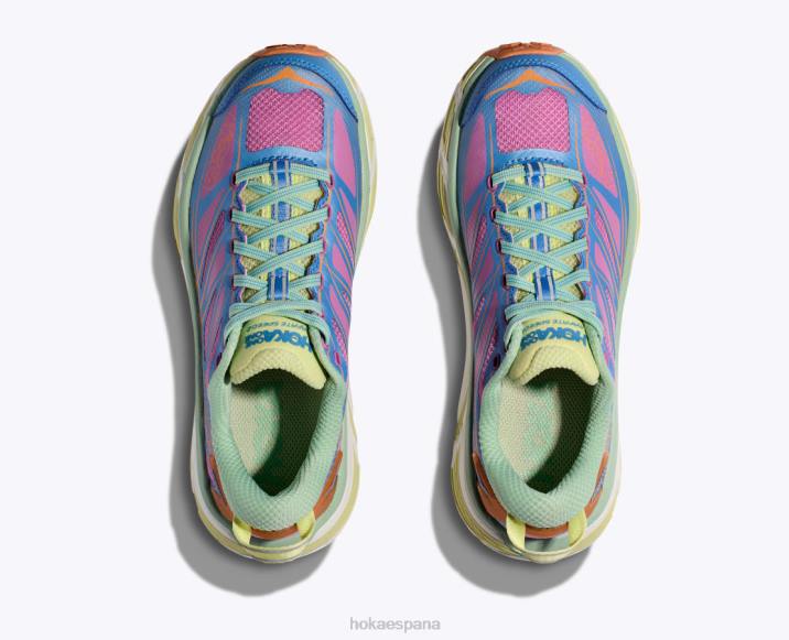 Hoka mujer velocidad mafate 2 PBDP117 ciclamen/todos a bordo