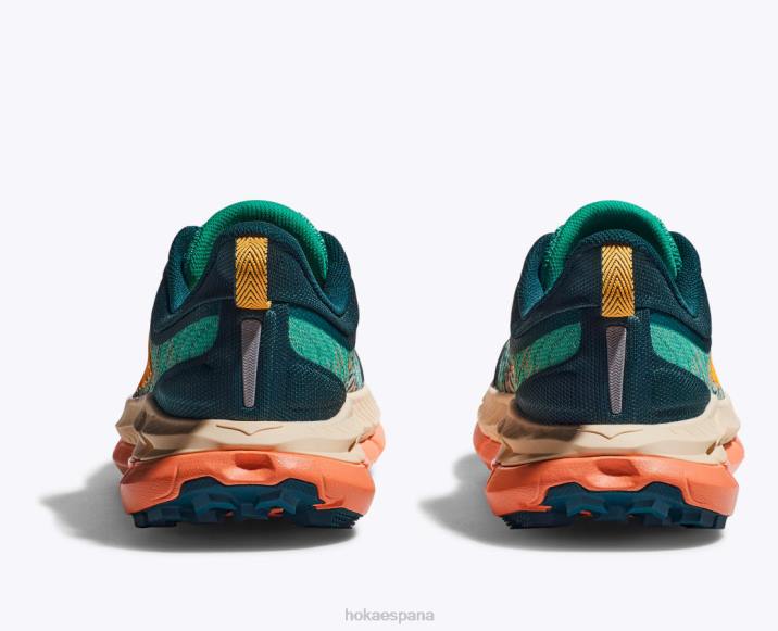 Hoka mujer velocidad mafate 4 PBDP113 verde azulado profundo/jardín acuático