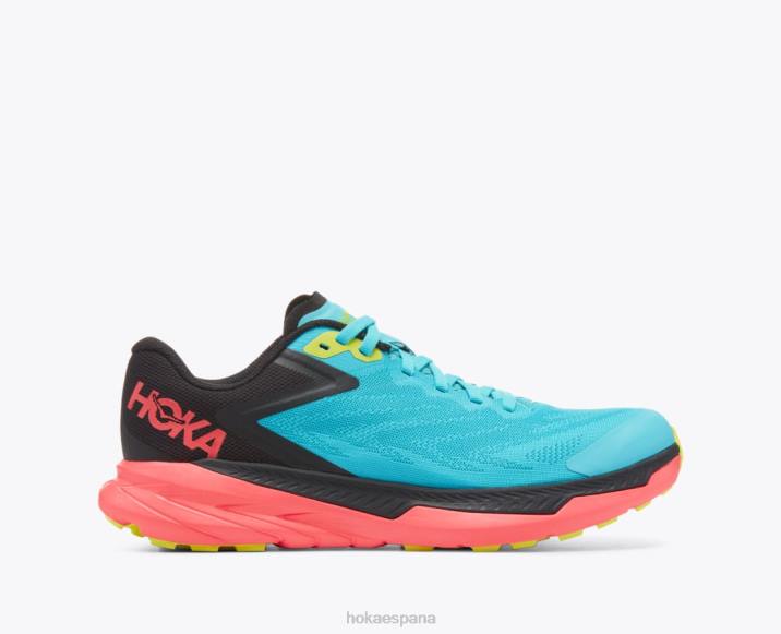 Hoka mujer zinal PBDP134 azul buceo/rosa diva