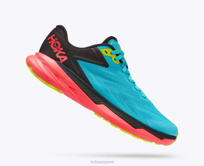 Hoka mujer zinal PBDP134 azul buceo/rosa diva