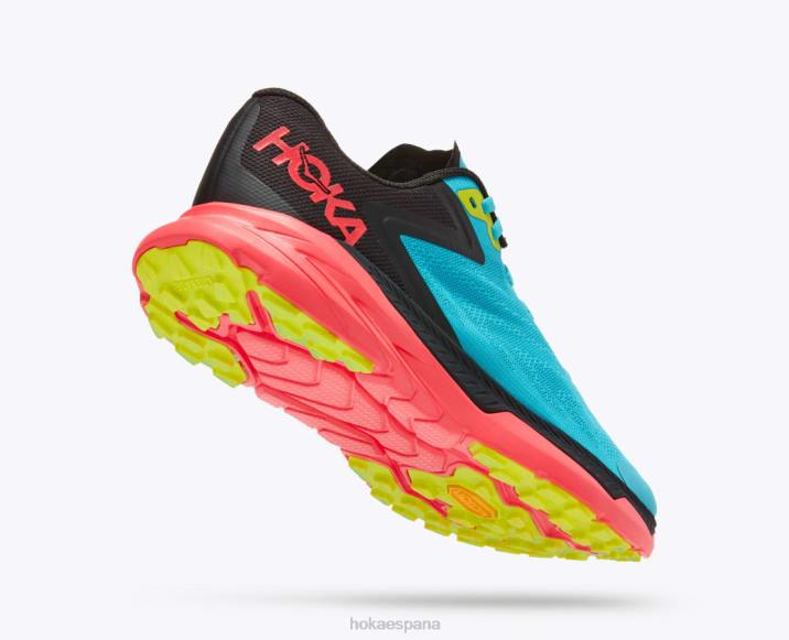 Hoka mujer zinal PBDP134 azul buceo/rosa diva