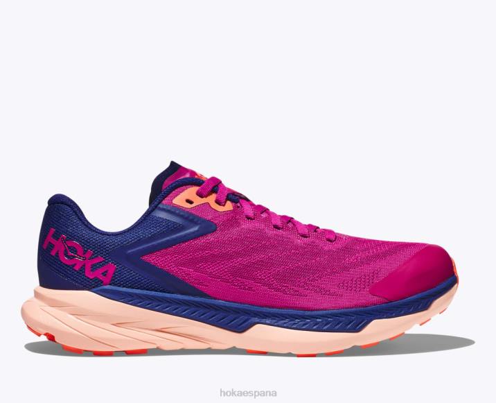 Hoka mujer zinal PBDP135 festival fucsia/azul referente