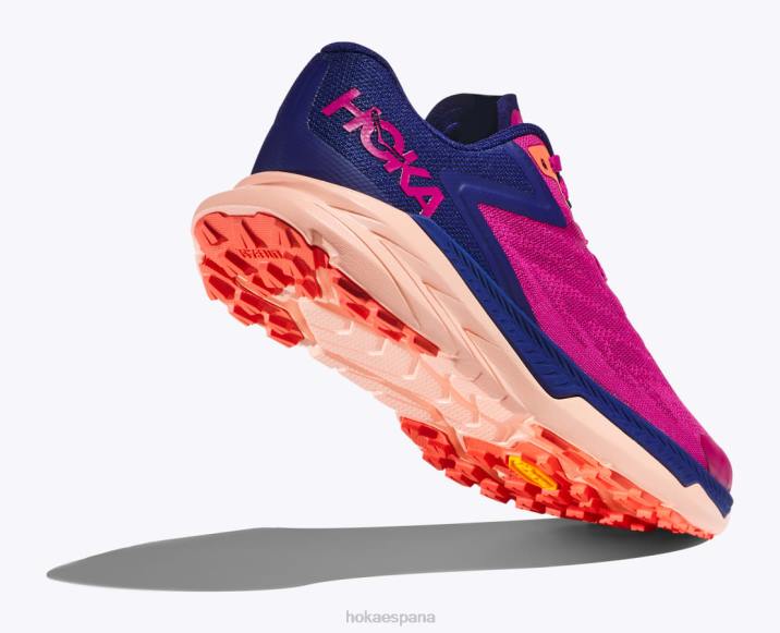 Hoka mujer zinal PBDP135 festival fucsia/azul referente