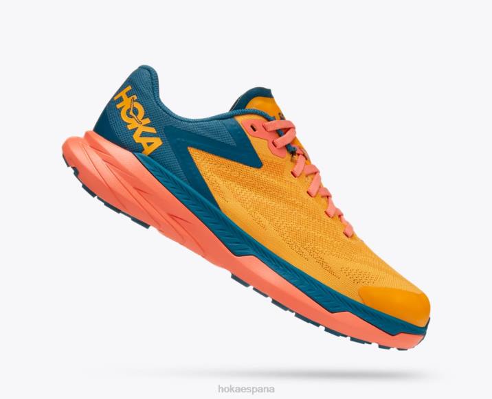 Hoka mujer zinal PBDP137 amarillo radiante/camelia