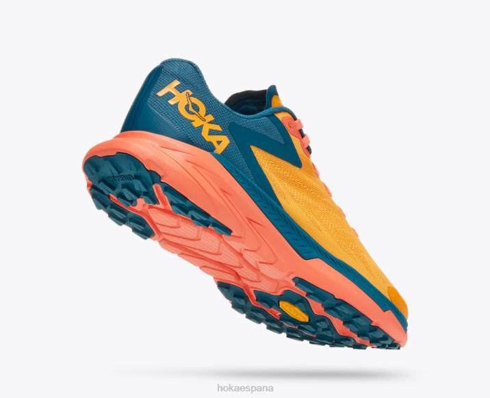 Hoka mujer zinal PBDP137 amarillo radiante/camelia