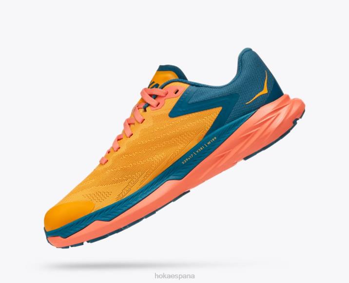Hoka mujer zinal PBDP137 amarillo radiante/camelia