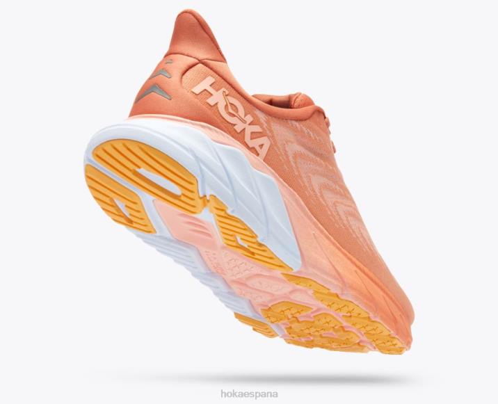Hoka mujer arahi 6 PBDP23 coral al sol/concha
