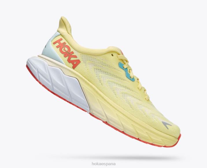 Hoka mujer arahi 6 PBDP25 pera amarilla/maíz dulce