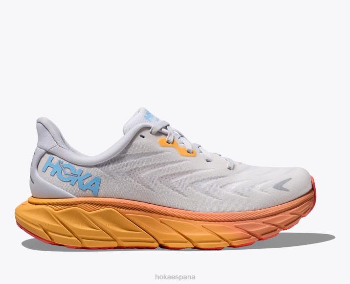 Hoka mujer arahi 6 PBDP685 nube nimbus/blanc de blanc