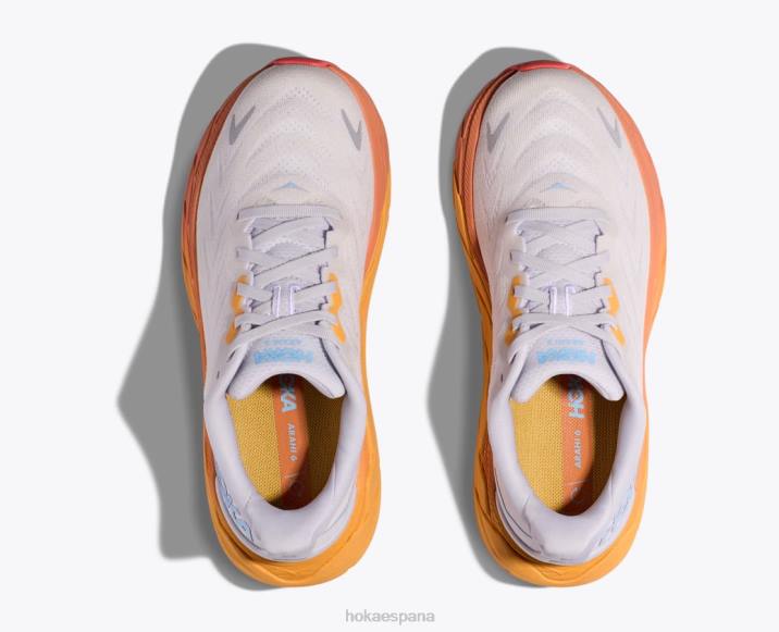 Hoka mujer arahi 6 PBDP685 nube nimbus/blanc de blanc