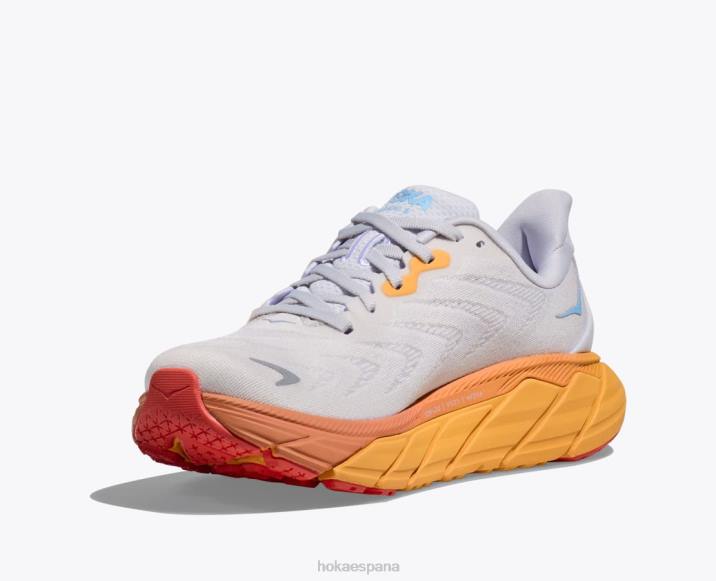 Hoka mujer arahi 6 PBDP685 nube nimbus/blanc de blanc