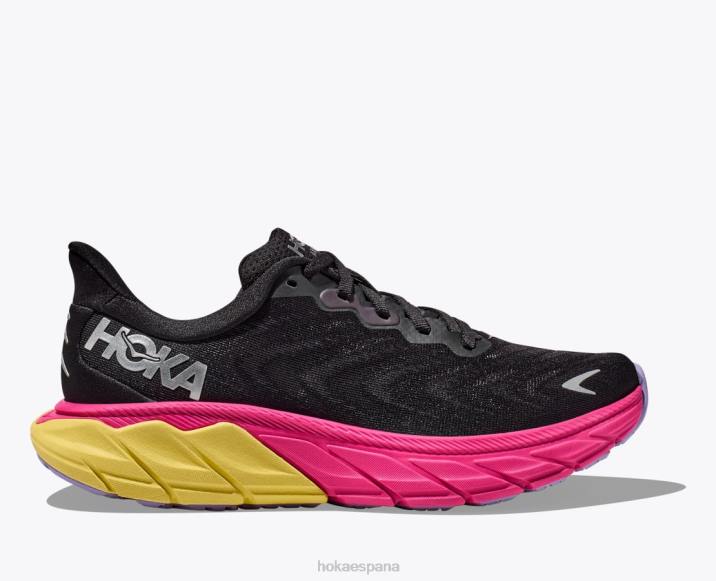 Hoka mujer arahi 6 PBDP686 blanco negro