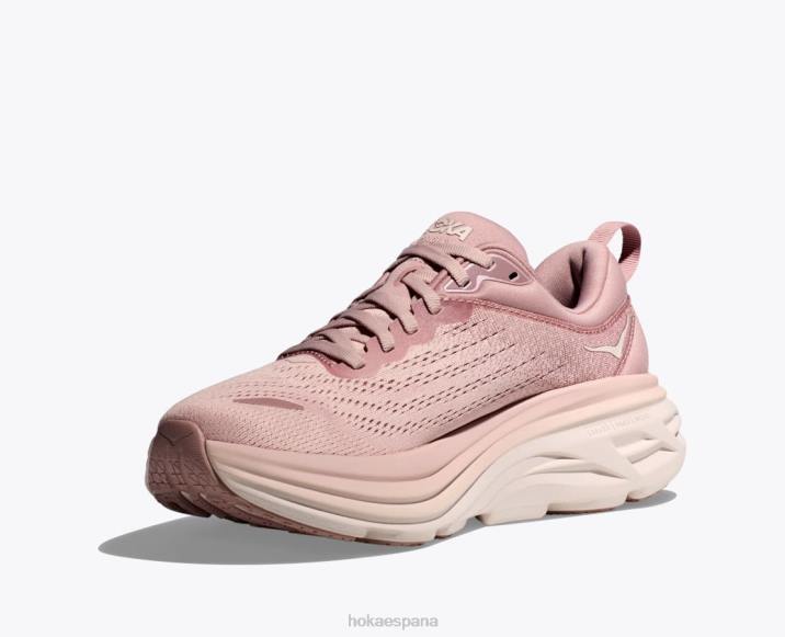 Hoka mujer bondi 8 PBDP10 batido malva pálido/melocotón