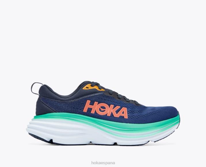 Hoka mujer bondi 8 PBDP14 espacio exterior/azul referente