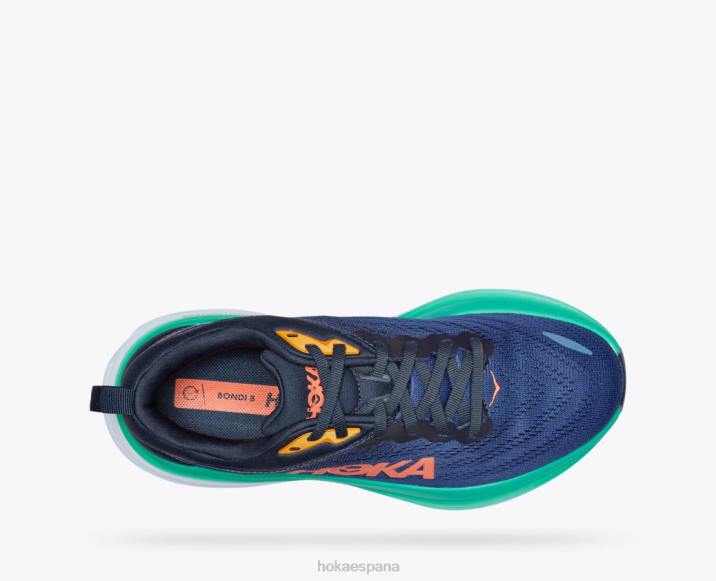 Hoka mujer bondi 8 PBDP14 espacio exterior/azul referente