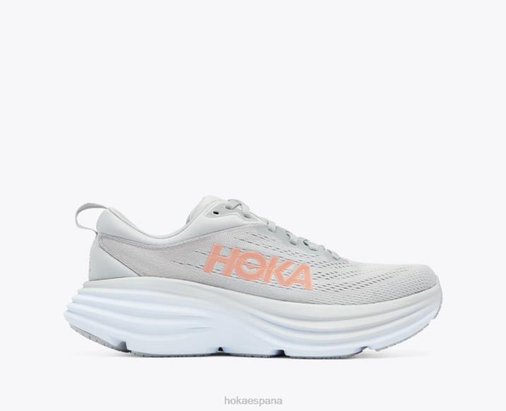 Hoka mujer bondi 8 PBDP245 niebla del puerto/roca lunar