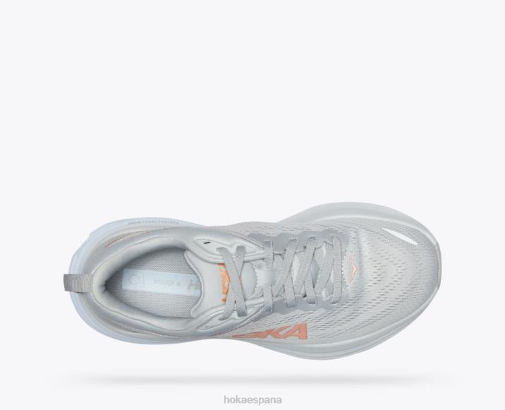 Hoka mujer bondi 8 PBDP245 niebla del puerto/roca lunar