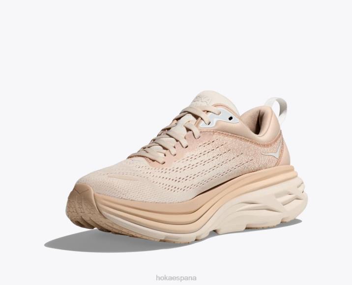 Hoka mujer bondi 8 PBDP9 arena movediza/ponche de huevo