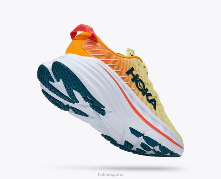 Hoka mujer bondi x PBDP57 amarillo pera/amarillo radiante