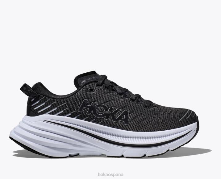 Hoka mujer bondi x PBDP59 blanco negro