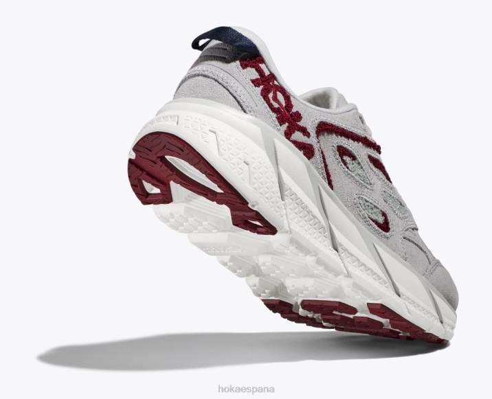 Hoka mujer bordado clifton l PBDP202 roca lunar/cabernet