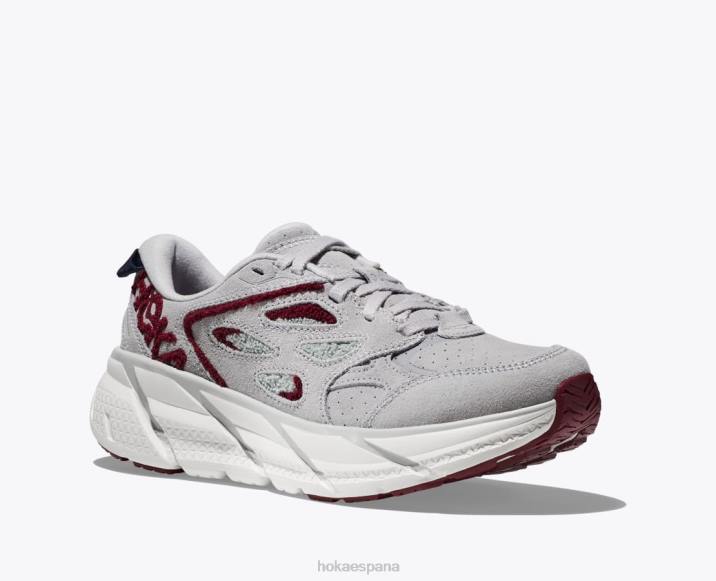 Hoka mujer bordado clifton l PBDP202 roca lunar/cabernet