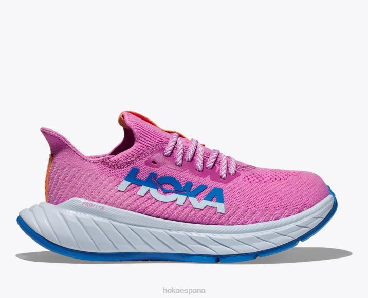 Hoka mujer carbono x 3 PBDP43 ciclamen/impala