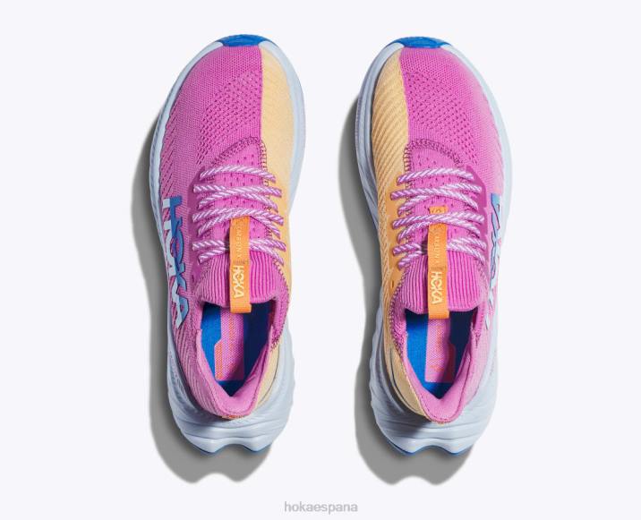 Hoka mujer carbono x 3 PBDP43 ciclamen/impala