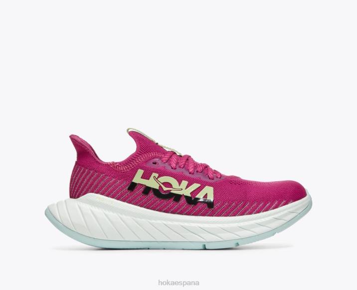Hoka mujer carbono x 3 PBDP45 festival fucsia/negro