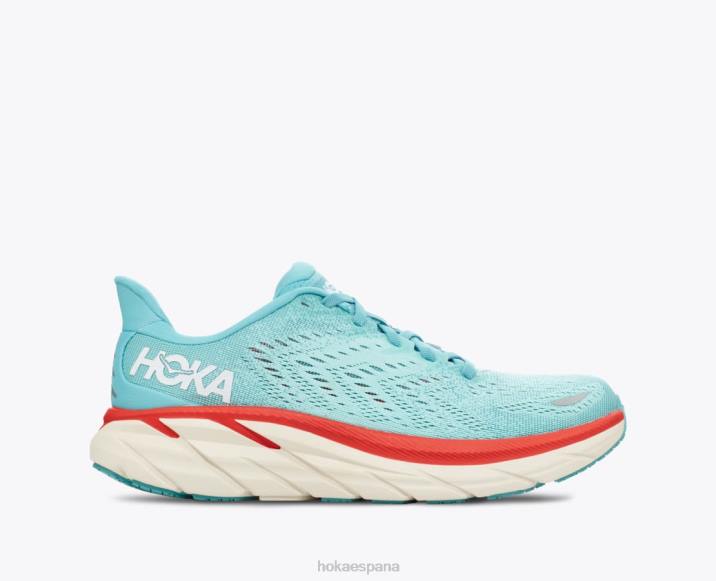 Hoka mujer clifton 8 PBDP213 acuarela/azul cáscara de huevo