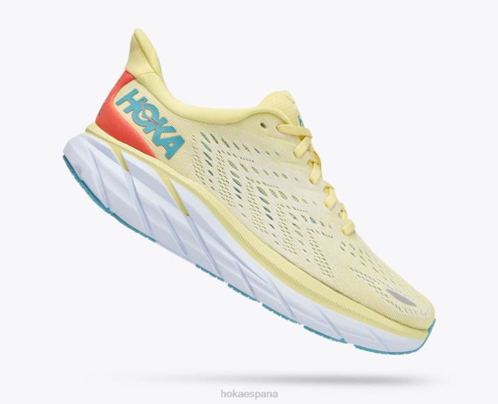 Hoka mujer clifton 8 PBDP214 pera amarilla/maíz dulce