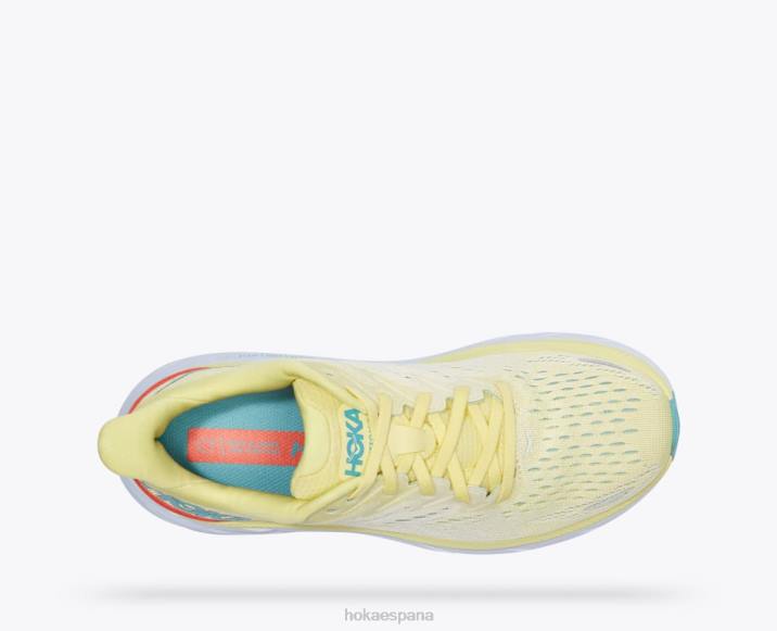 Hoka mujer clifton 8 PBDP214 pera amarilla/maíz dulce