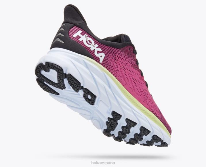 Hoka mujer clifton 8 PBDP217 grafito azul/rosa ibis