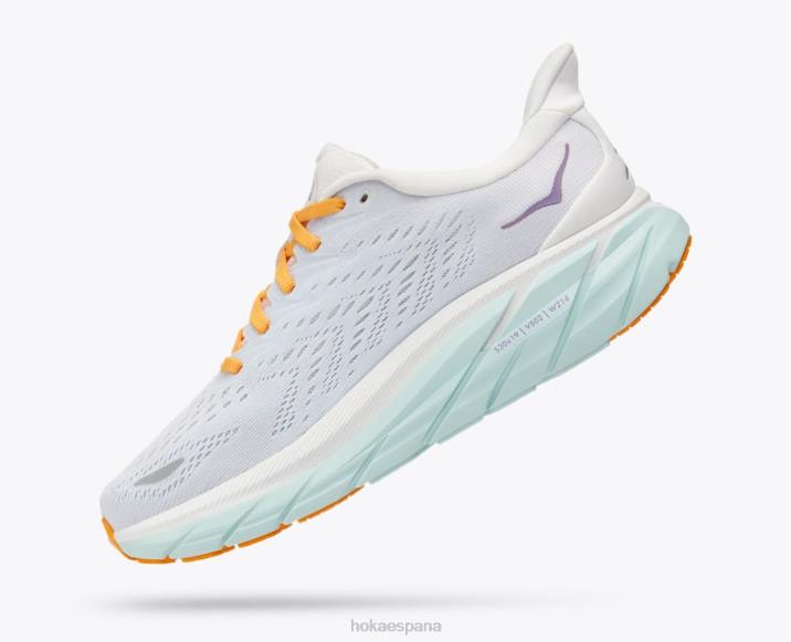 Hoka mujer clifton 8 PBDP220 blanco de blanco/blanco