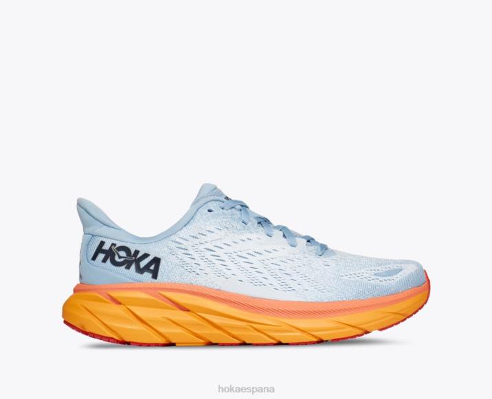 Hoka mujer clifton 8 PBDP221 ponche de huevo/arena movediza