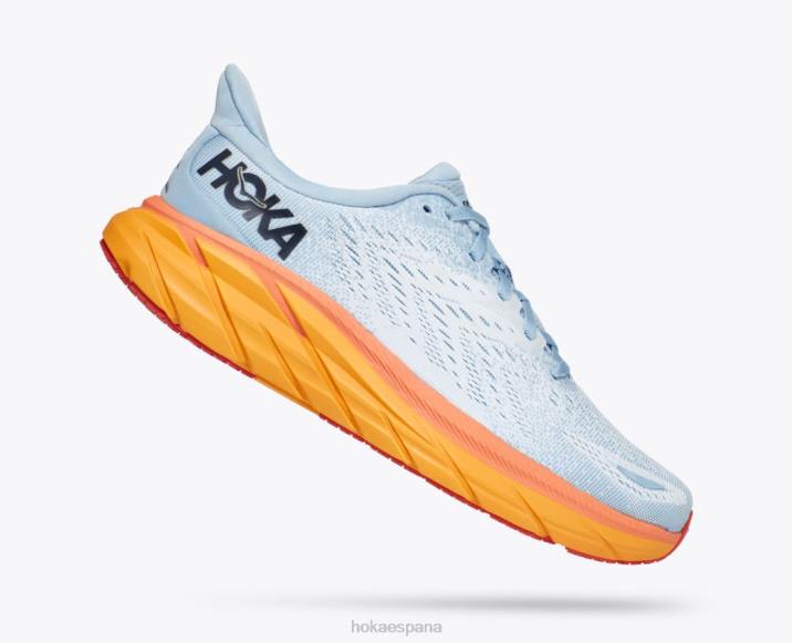 Hoka mujer clifton 8 PBDP221 ponche de huevo/arena movediza