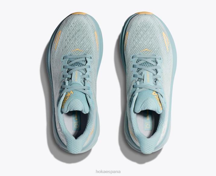 Hoka mujer clifton 9 PBDP1 nube azul/flujo de hielo