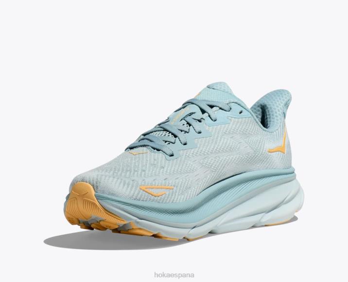 Hoka mujer clifton 9 PBDP1 nube azul/flujo de hielo