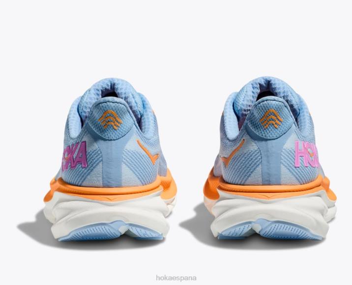 Hoka mujer clifton 9 PBDP224 azul aireado/agua helada