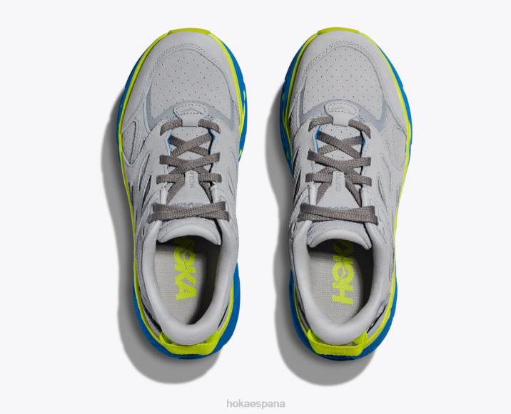 Hoka mujer clifton l gamuza PBDP67 roca lunar/azul diva