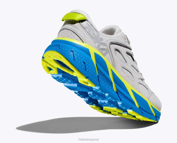 Hoka mujer clifton l gamuza PBDP67 roca lunar/azul diva