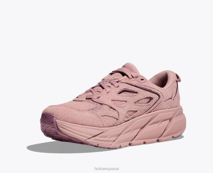 Hoka mujer clifton l gamuza PBDP68 malva pálido