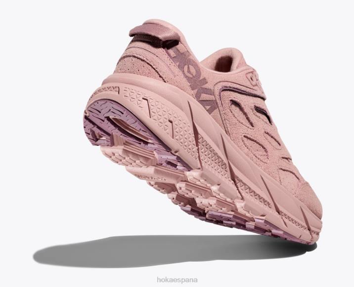 Hoka mujer clifton l gamuza PBDP68 malva pálido