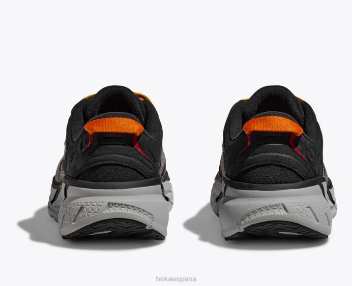 Hoka mujer clifton l gamuza PBDP69 negro/roca lunar