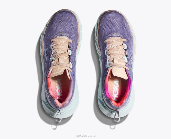 Hoka mujer elevón 2 PBDP301 arena movediza/camelia