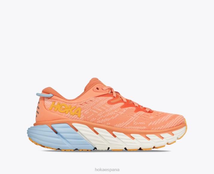 Hoka mujer gaviota 4 PBDP19 parfait de coral/melocotón
