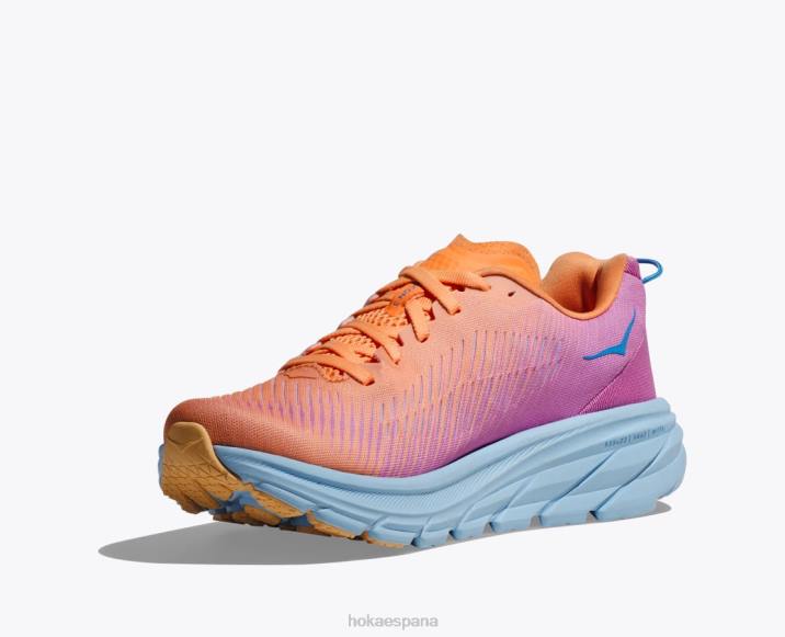 Hoka mujer rincón 3 PBDP228 simulacro de naranja/ciclamen