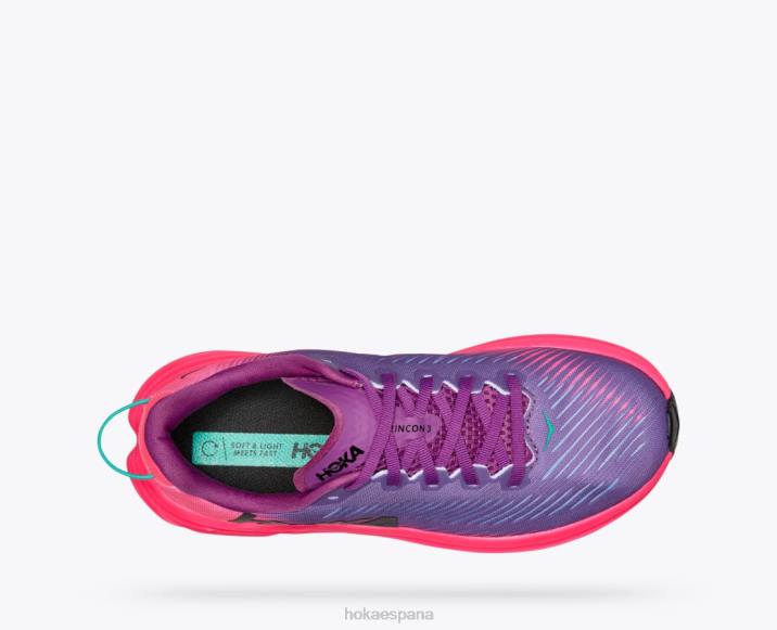 Hoka mujer rincón 3 PBDP231 baya de belleza/rosa knockout