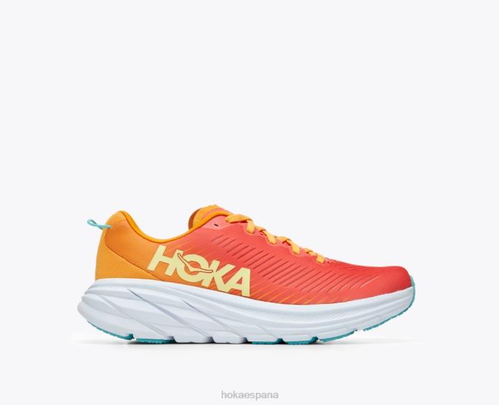Hoka mujer rincón 3 PBDP233 camelia/amarillo radiante