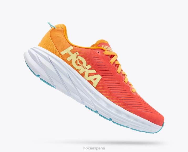 Hoka mujer rincón 3 PBDP233 camelia/amarillo radiante